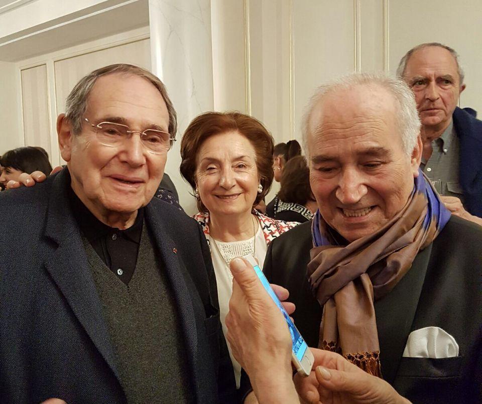 Рамиз Гулиев и Робер Оссейн: концерт в Париже (ФОТО)