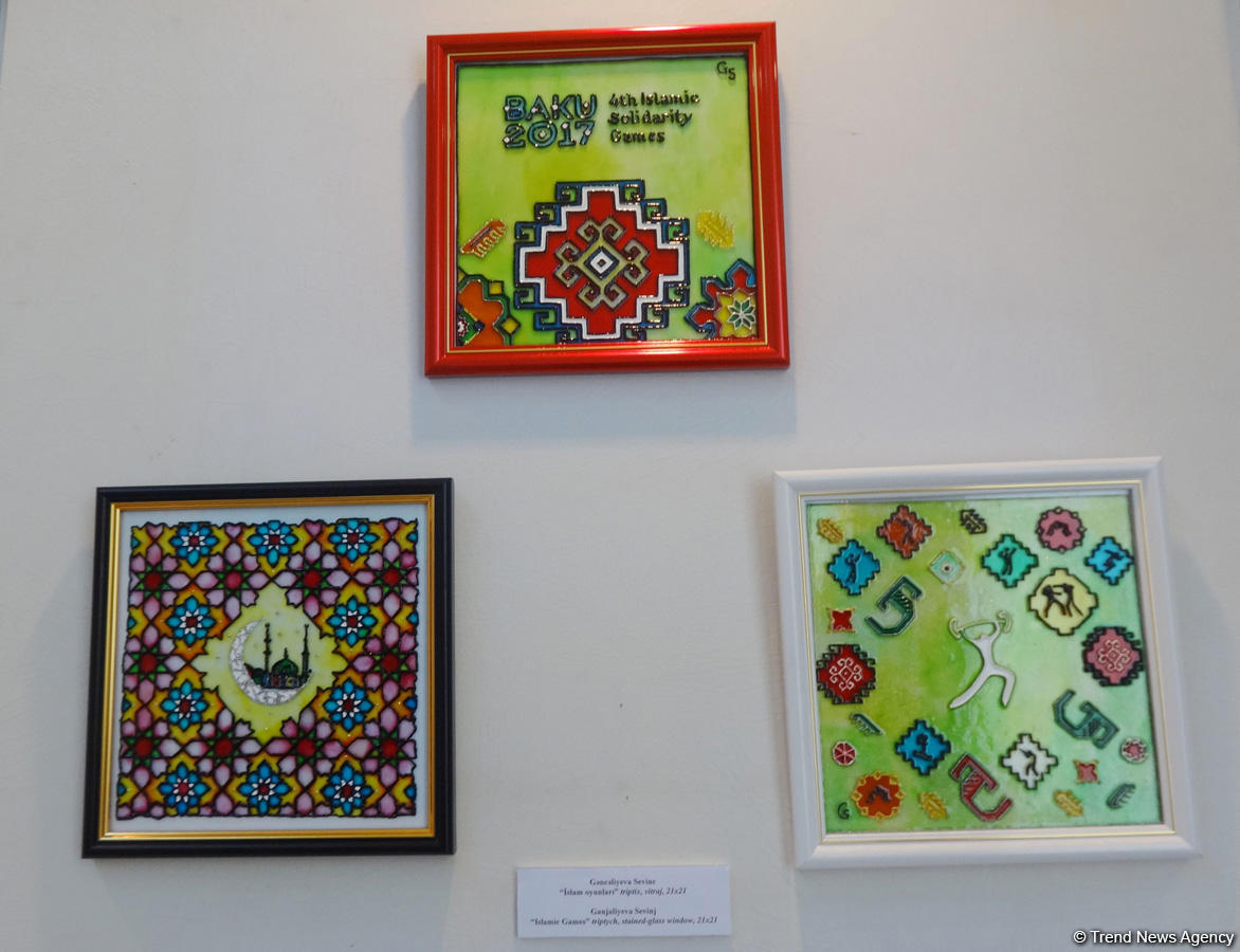 Спортивные пейзажи в Баку - красочные картины, посвященные Исламиаде  (ФОТО)