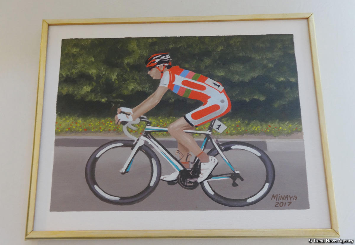 Спортивные пейзажи в Баку - красочные картины, посвященные Исламиаде  (ФОТО)