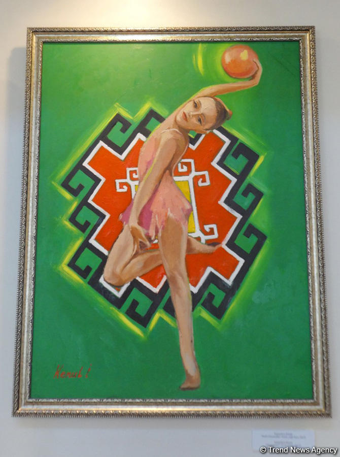 Спортивные пейзажи в Баку - красочные картины, посвященные Исламиаде  (ФОТО)