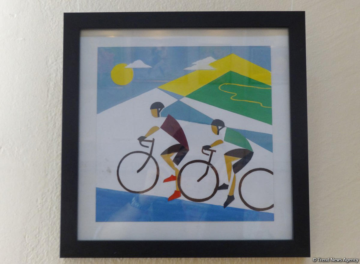 Спортивные пейзажи в Баку - красочные картины, посвященные Исламиаде  (ФОТО)