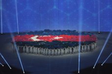 Феерическое открытие  Исламиады  в Баку, или Волшебное путешествие Мины с воздушным змеем (ФОТО)