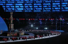 Феерическое открытие  Исламиады  в Баку, или Волшебное путешествие Мины с воздушным змеем (ФОТО)