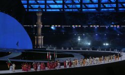 Феерическое открытие  Исламиады  в Баку, или Волшебное путешествие Мины с воздушным змеем (ФОТО)