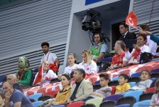 В рамках IV Игр исламской солидарности в Баку проходят соревнования по спортивной гимнастике (ФОТОСЕССИЯ)