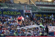 В рамках IV Игр исламской солидарности в Баку проходят соревнования по спортивной гимнастике (ФОТОСЕССИЯ)