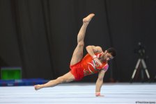 В рамках IV Игр исламской солидарности в Баку проходят соревнования по спортивной гимнастике (ФОТОСЕССИЯ)