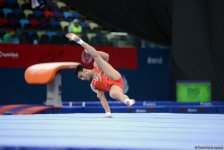 В рамках IV Игр исламской солидарности в Баку проходят соревнования по спортивной гимнастике (ФОТОСЕССИЯ)