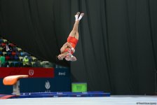 В рамках IV Игр исламской солидарности в Баку проходят соревнования по спортивной гимнастике (ФОТОСЕССИЯ)