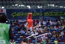 В рамках IV Игр исламской солидарности в Баку проходят соревнования по спортивной гимнастике (ФОТОСЕССИЯ)