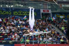 В рамках IV Игр исламской солидарности в Баку проходят соревнования по спортивной гимнастике (ФОТОСЕССИЯ)