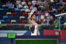 В рамках IV Игр исламской солидарности в Баку проходят соревнования по спортивной гимнастике (ФОТОСЕССИЯ)