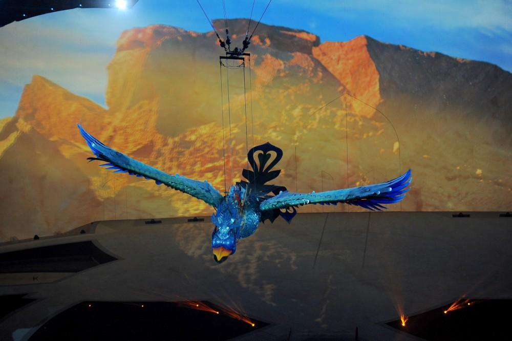 Феерическое открытие  Исламиады  в Баку, или Волшебное путешествие Мины с воздушным змеем (ФОТО)