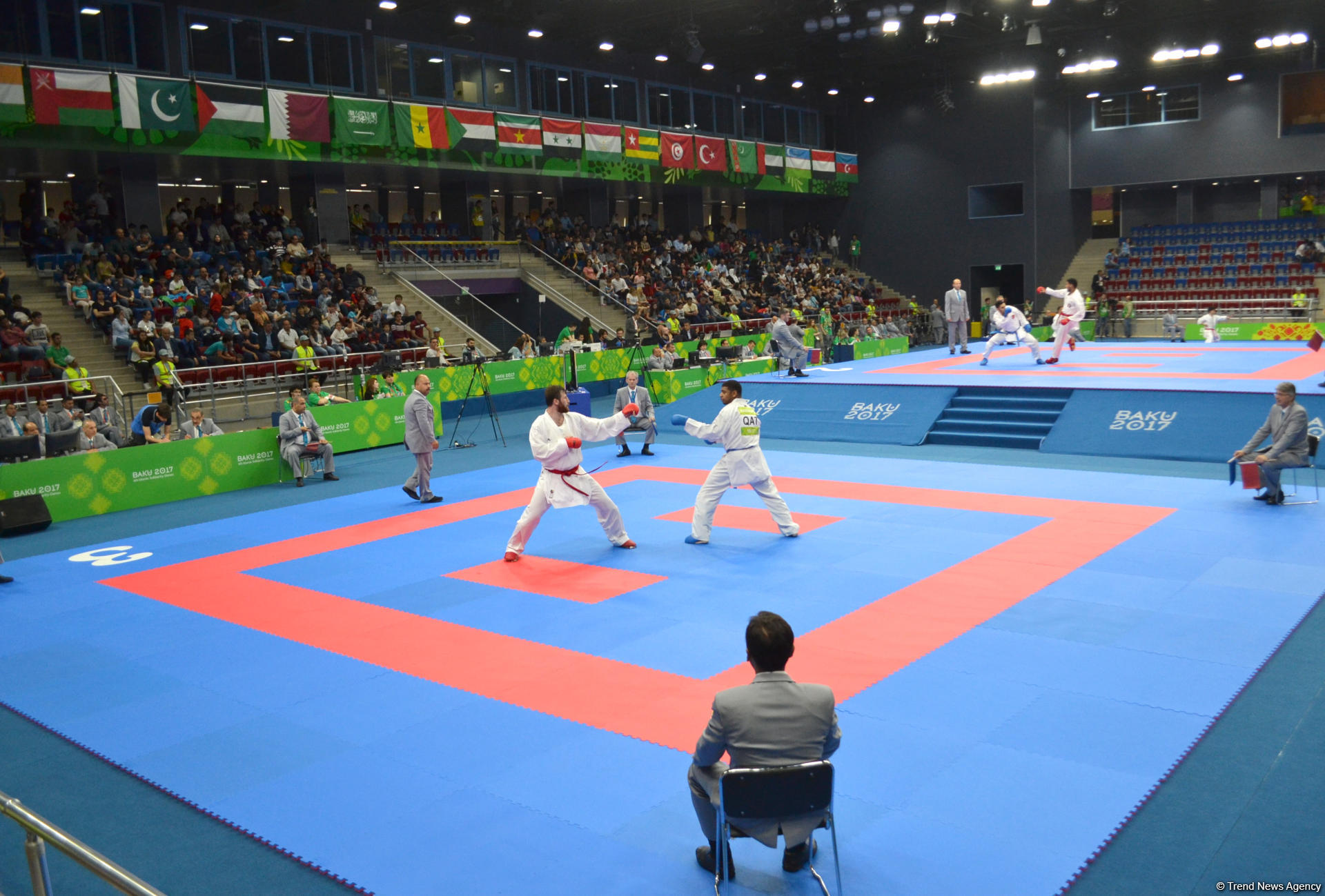 В рамках IV Игр исламской солидарности проходят соревнования по карате (ФОТОРЕПОРТАЖ)