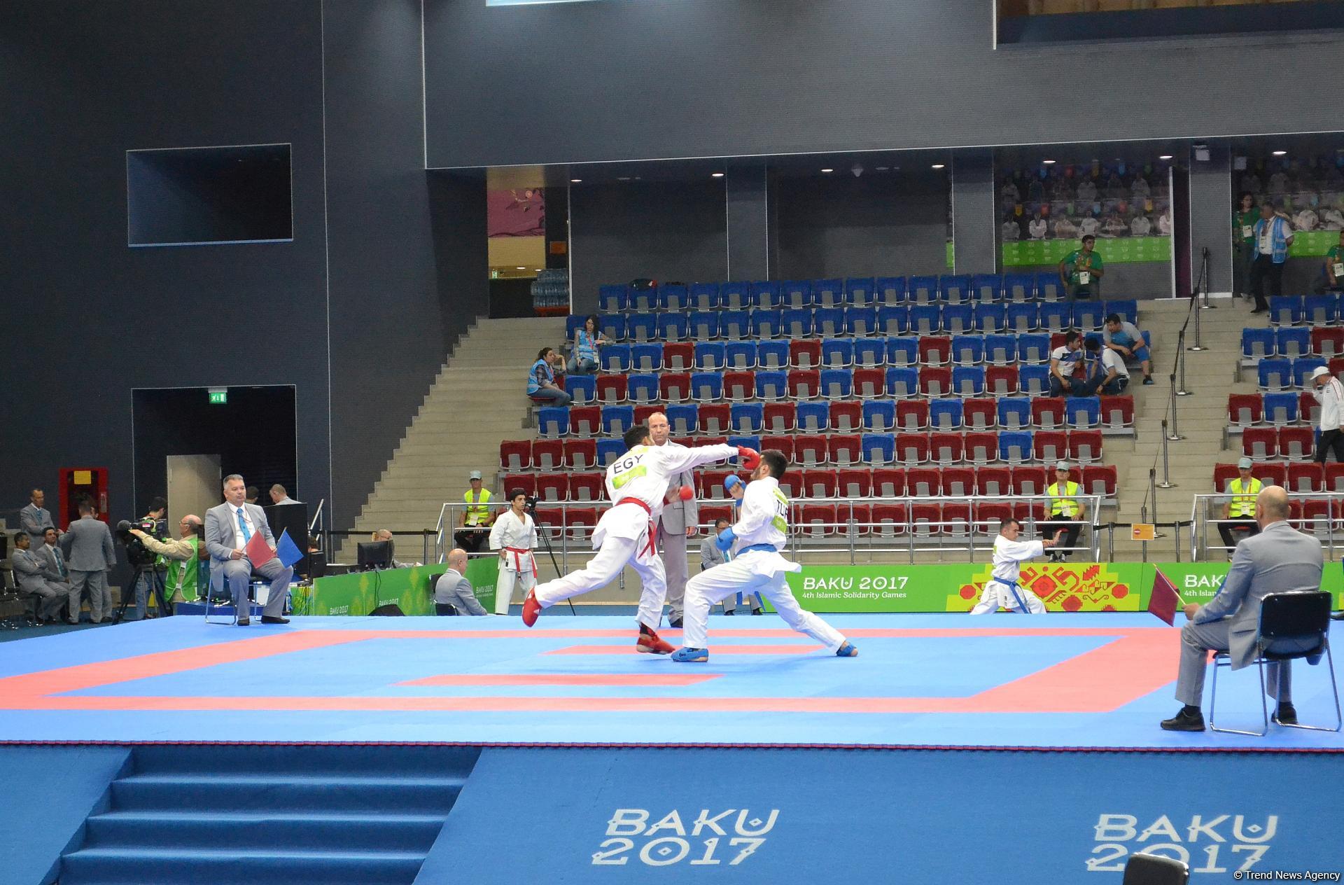 В рамках IV Игр исламской солидарности проходят соревнования по карате (ФОТОРЕПОРТАЖ)