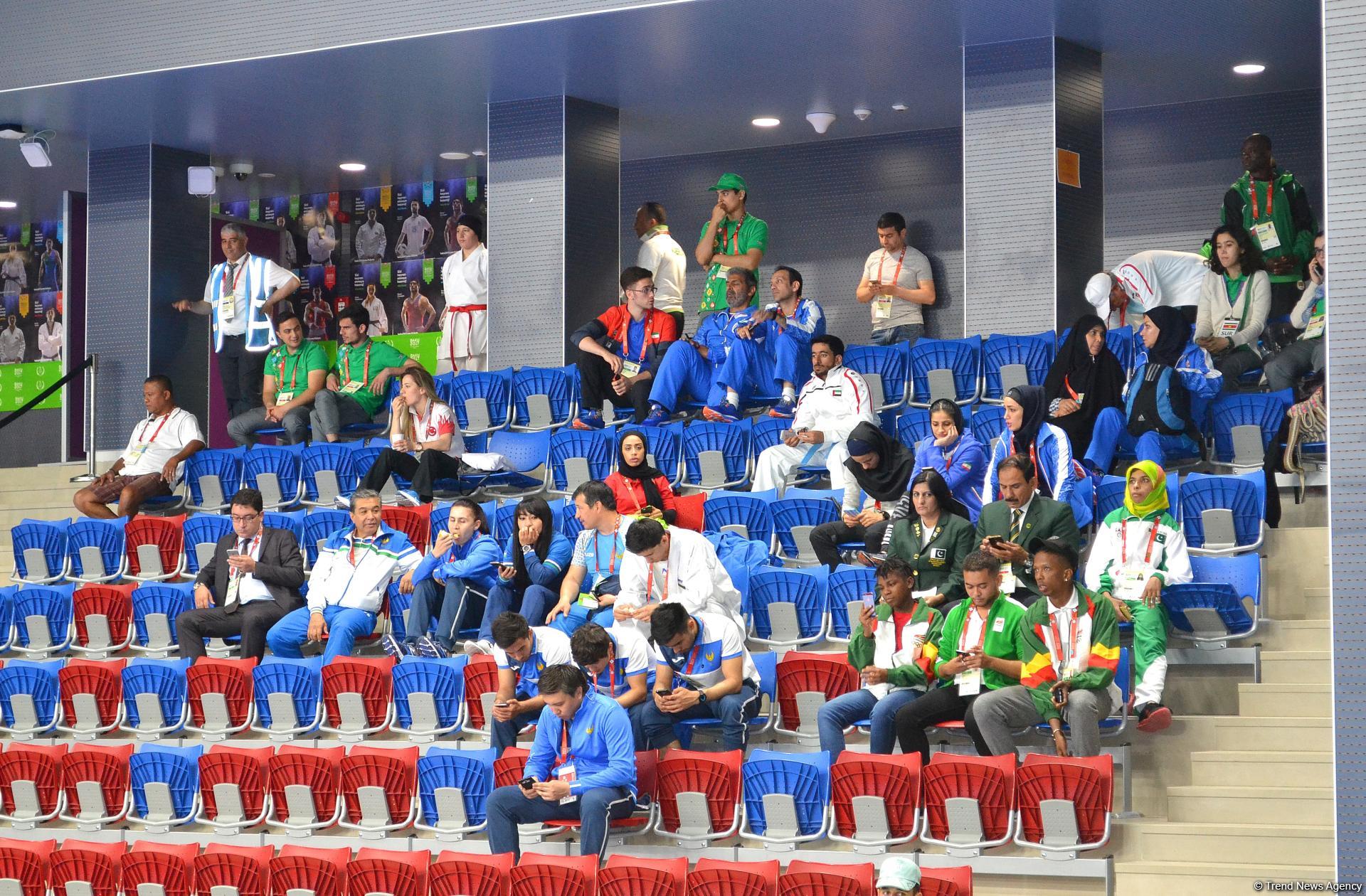 В рамках IV Игр исламской солидарности проходят соревнования по карате (ФОТОРЕПОРТАЖ)