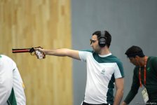 В рамках IV Игр исламской солидарности проходят соревнования по стрельбе из пистолета  (ФОТОРЕПОРТАЖ)