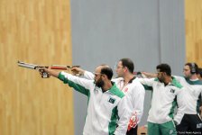 В рамках IV Игр исламской солидарности проходят соревнования по стрельбе из пистолета  (ФОТОРЕПОРТАЖ)