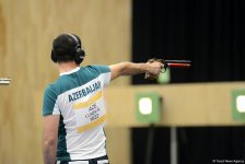 В рамках IV Игр исламской солидарности проходят соревнования по стрельбе из пистолета  (ФОТОРЕПОРТАЖ)