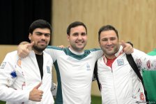 В рамках IV Игр исламской солидарности проходят соревнования по стрельбе из пистолета  (ФОТОРЕПОРТАЖ)