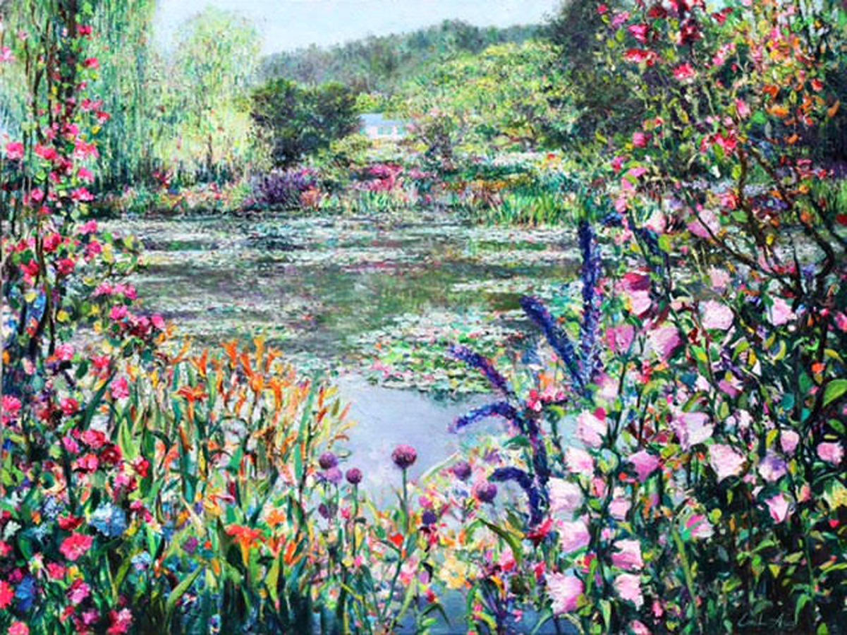 Как передать яркими красками красоту женщины и ренессанс природы? Чувства Эмиля Азиза (ФОТО)