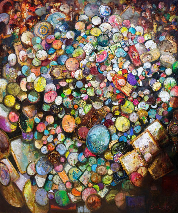 Как передать яркими красками красоту женщины и ренессанс природы? Чувства Эмиля Азиза (ФОТО)