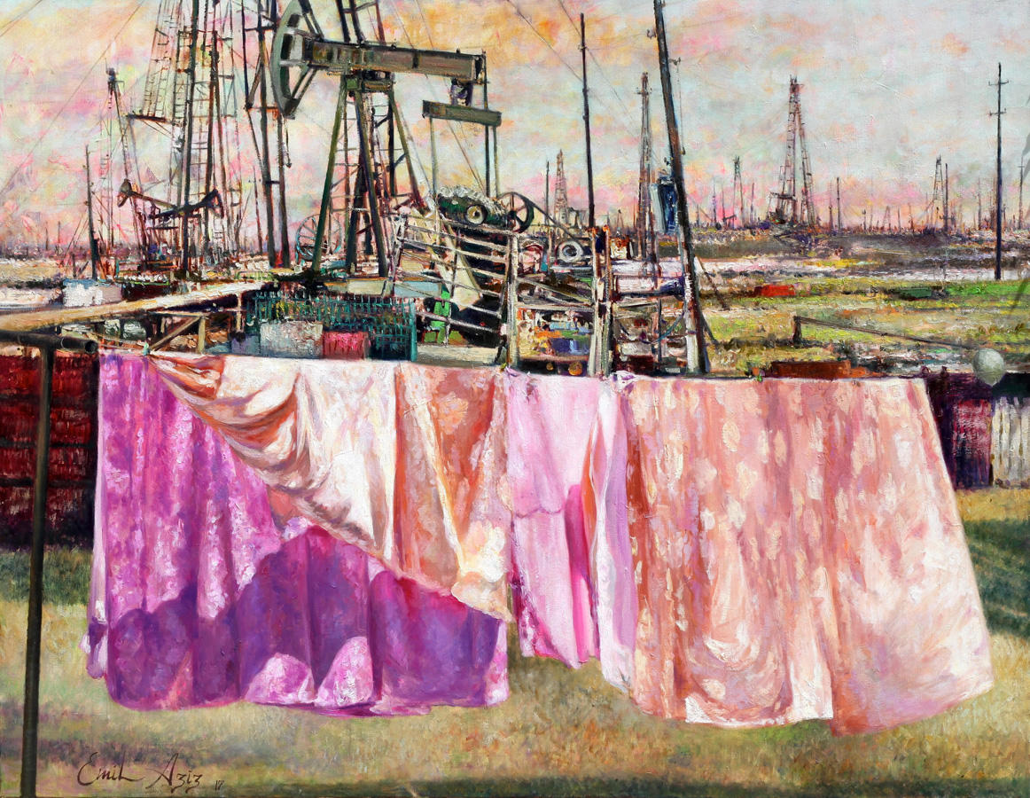 Как передать яркими красками красоту женщины и ренессанс природы? Чувства Эмиля Азиза (ФОТО)