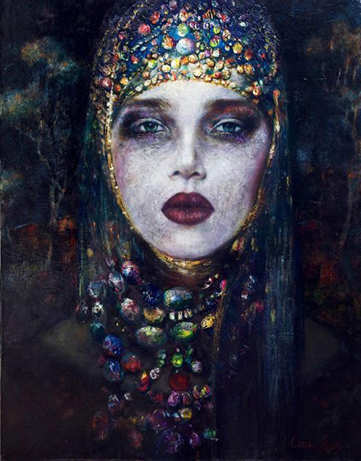 Как передать яркими красками красоту женщины и ренессанс природы? Чувства Эмиля Азиза (ФОТО)