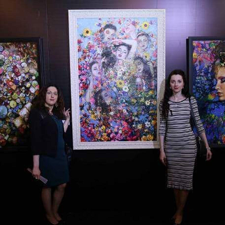 Как передать яркими красками красоту женщины и ренессанс природы? Чувства Эмиля Азиза (ФОТО)