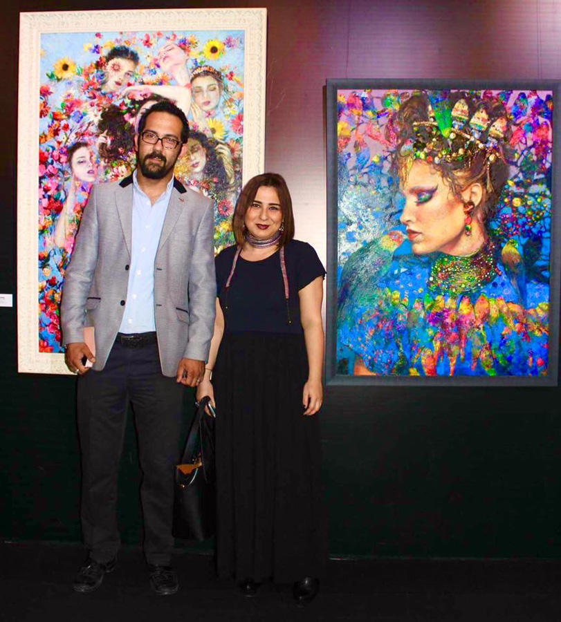 Как передать яркими красками красоту женщины и ренессанс природы? Чувства Эмиля Азиза (ФОТО)