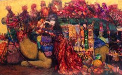 Как передать яркими красками красоту женщины и ренессанс природы? Чувства Эмиля Азиза (ФОТО)