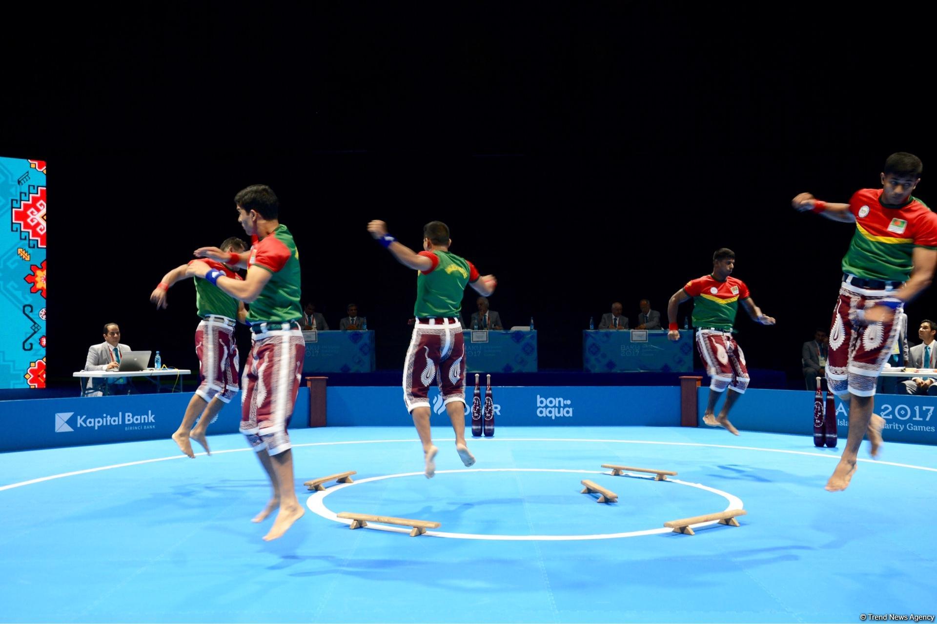 На Исламиаде в Баку стартовали соревнования по зорхане (ФОТОРЕПОРТАЖ)