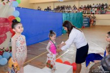 В Кюрдамире проходит III Кубок города по художественной гимнастике (ФОТО)