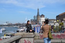 Вот таким увидел Дюссельдорф азербайджанский путешественник (ФОТО)