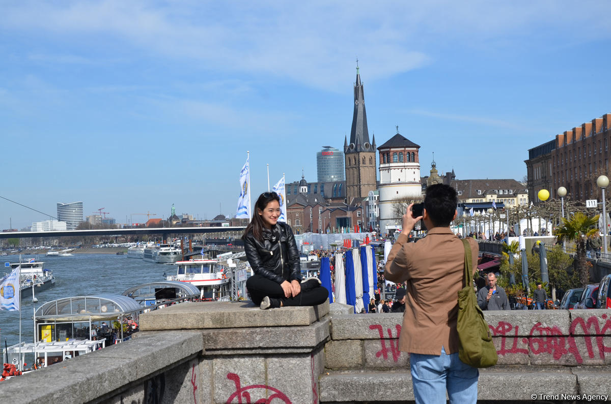 Вот таким увидел Дюссельдорф азербайджанский путешественник (ФОТО)