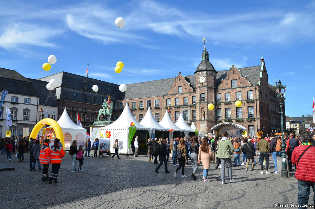 Вот таким увидел Дюссельдорф азербайджанский путешественник (ФОТО)