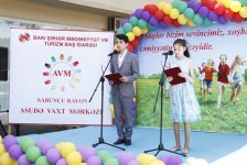 Праздник в бакинской библиотеке (ФОТО)