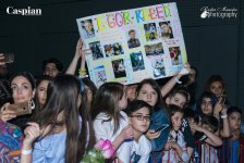 Егор Крид вызвал ажиотаж в Баку среди молодежи (ФОТО)