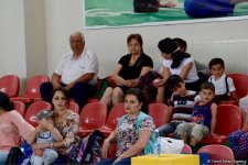 В Гёйчае проходит I Открытое первенство города по художественной гимнастике (ФОТО)