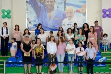 В Гёйчае проходит I Открытое первенство города по художественной гимнастике (ФОТО)