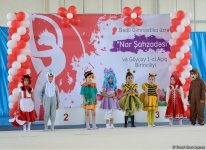 В Гёйчае проходит I Открытое первенство города по художественной гимнастике (ФОТО)