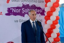 В Гёйчае проходит I Открытое первенство города по художественной гимнастике (ФОТО)