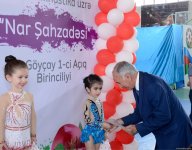 В Гёйчае проходит I Открытое первенство города по художественной гимнастике (ФОТО)