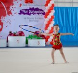 В Гёйчае проходит I Открытое первенство города по художественной гимнастике (ФОТО)