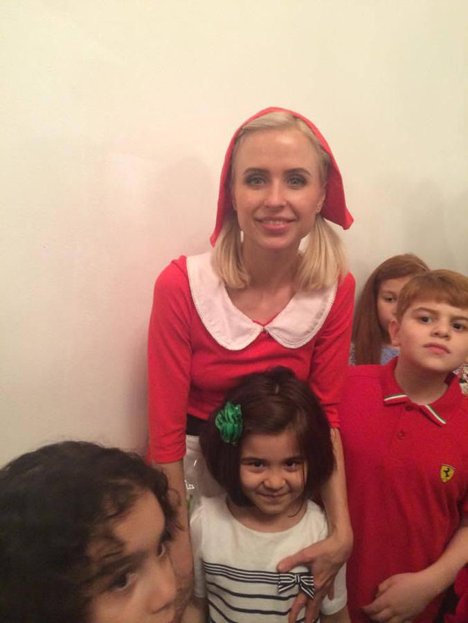 Мирослава Карпович привезла в Баку пирожки от бабушки (ФОТО)