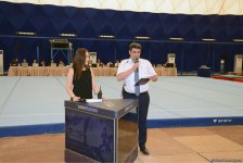 Стартовал второй день соревнований XXIV Чемпионата Баку и Первенства Азербайджана по мужской и женской спортивной гимнастике (ФОТО)