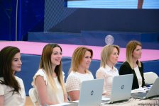 Стартовал второй день соревнований XXIV Чемпионата Баку и Первенства Азербайджана по мужской и женской спортивной гимнастике (ФОТО)