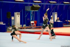 Стартовал второй день соревнований XXIV Чемпионата Баку и Первенства Азербайджана по мужской и женской спортивной гимнастике (ФОТО)