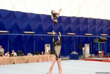 Стартовал второй день соревнований XXIV Чемпионата Баку и Первенства Азербайджана по мужской и женской спортивной гимнастике (ФОТО)