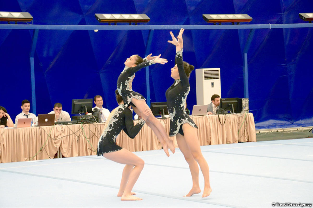 Стартовал второй день соревнований XXIV Чемпионата Баку и Первенства Азербайджана по мужской и женской спортивной гимнастике (ФОТО)